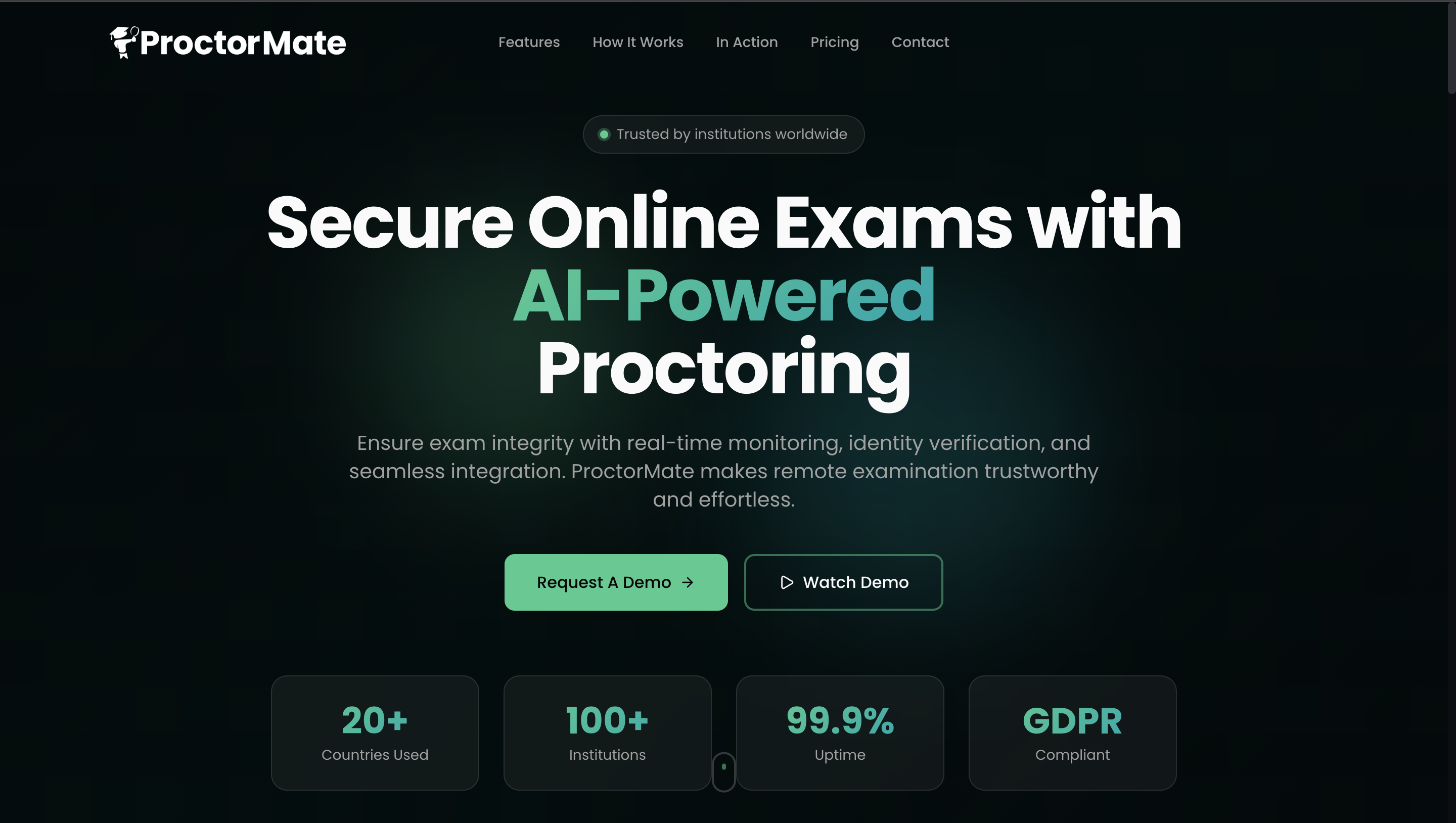 ProctorMate Homepage